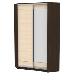 Шкаф-купе ЙА-230х1250-5(Венге-ДМ-Д1Д2) / YA-230х1250-5(Венге-ДМ-D1D2)