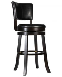 Вращающийся полубарный стул DOBRIN JOHN COUNTER (капучино, черный) 2 шт