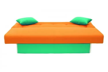 Диван с подушкой MANGO 4 (2 категория) Оранжевый Зеленый