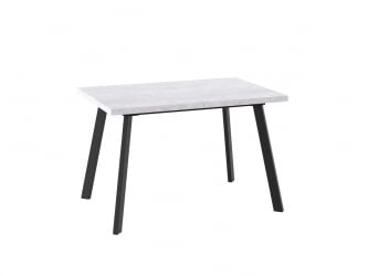 Стол раздвижной BORG-120 ЛДСП Серый Сланец, металл Черный