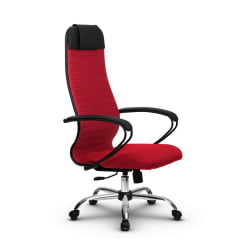 Офисное кресло МЕТТА Комплект 21, Основание 17833 Красный Red