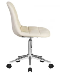 Офисное кресло для персонала DOBRIN MONTY (кремовый) 2 шт