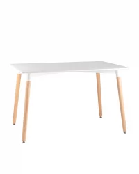 Большой обеденный стол Oslo Rectangle WT Белый