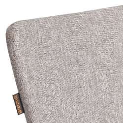 Стул со спинкой La Rousse NEW, ткань рогожка, серый/черный, 3M 16/2, 45x55x93 см