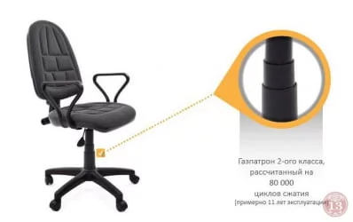 Офисное кресло Чаирман 205 Серый / Chairman