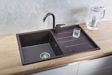 Кухонная мойка ГРАНУЛА 8002 Шварц / GRANULA