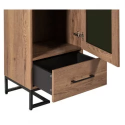 Шкаф для посуды в гостиную Loft 500 см Дуб Табак