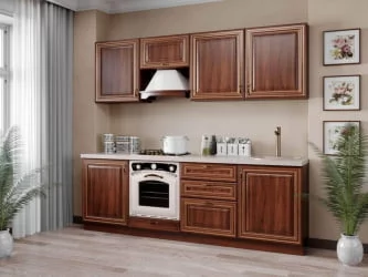 Тумба кухонная 600 для встраиваемой техники Кантри ЛД 235.104.000 Ноче Таволато