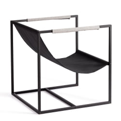 Кресло Charli/Чарли рогожка, серо-бежевый, 3M 16/2, 70х70х84 см