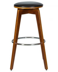 Табурет барный DOBRIN TOM 77 (цвет черный глянец PU ABD 002) 2 шт