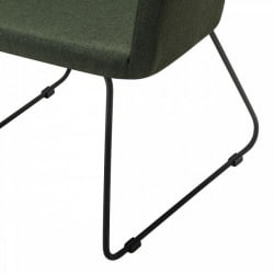 Кресло Oscar темно-зеленый/Линк