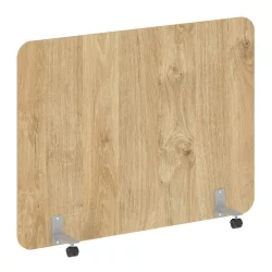 Перегородка на металлических опорах, на роликах R-line DP.R-160-120 Тиквуд Светлый