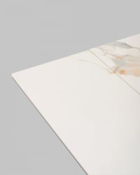 Стол Кассика 120*80 см столешница керамика белый