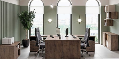 Стеллаж низкий LEMO L-69 Таксония шоколадная