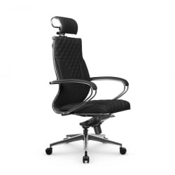 Кресло руководителя Metta L 2c 44C/K116 Infinity Easy Clean (MPES) Комплект 2 Черное