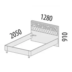 Кровать Тиффани 93.03