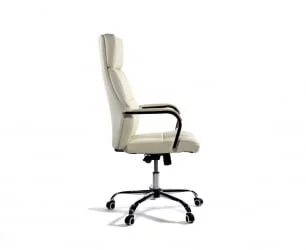 Кресло офисное Алекс H-3021 Слоновая кость