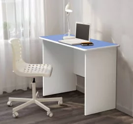 Стол компьютерный №8 Белый/Желтый