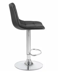 Стул барный DOBRIN TAILOR экокожа Черный