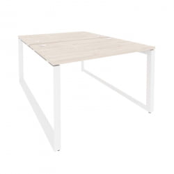 Рабочая станция на О-образном м/к ОНИКС О.МО-Д.РС-2.2.8 Денвер Светлый/Белый / ONIX O.MO-D.RS-2.2.8