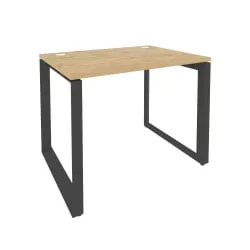 Стол рабочий на О-образном м/к ONIX O.MO-SP-1.7 Тиквуд Светлый/Антрацит