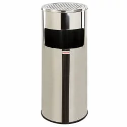 Урна с пепельницей LAIMA PROFESSIONAL 27 литров Серебристый