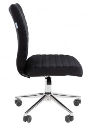 Офисное кресло CHAIRMAN 033 велюр Черный