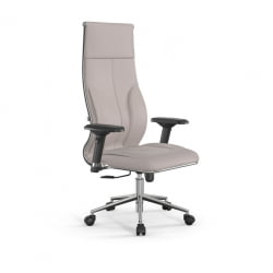 Кресло руководителя Мetta L 1m 46/4D Infinity Easy Clean (MPES) Комплект 8 Светло-бежевое