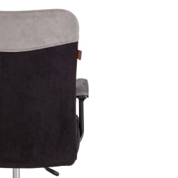 Компьютерное кресло FLY флок , серый/черный, 29/35