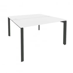 Рабочая станция на П-образном м/к ONIX O.MP-D.RS-2.3.7 Белый Бриллиант/Антрацит