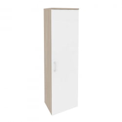 Гардероб узкий (правое исполнение) ONIX O.GB-1(R) Дуб Аттик/Белый