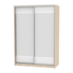 Шкаф-купе Б-230х160х60-1(ДСС-Белый-Д10Д10) / B-230х160х60-1(ДСС-Белый-D10D10)