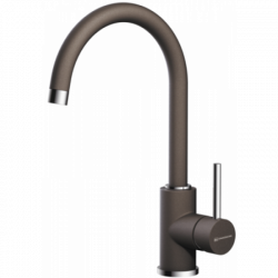 Смеситель Omoikiri Shinagawa-Dc/Латунь/Гранит/Темный Шоколад