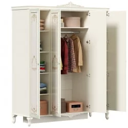 Шкаф четырехстворчатый Луиза ЛД 665.112.000 Алебастр