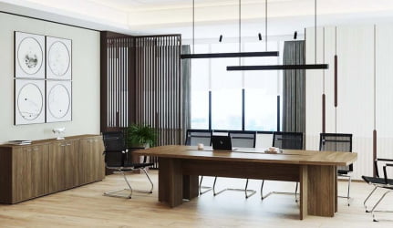 Стол переговорный большой Wing WN.501.OD Дуб темный