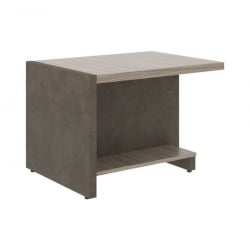 Стол журнальный WOOD&STONE СФ-531601 Дрифтвуд Бетон Чикаго темный