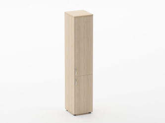 Шкаф высокий закрытый Glassy 6.19.13Пр Туя