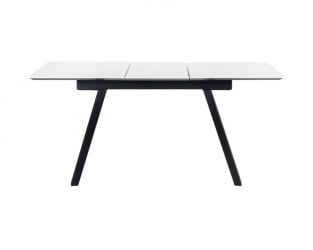 Стол Пеле раздвиж. 140-180 Светлый мрамор/Бабочка