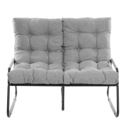 Диван прямой Ergo/Эрго рогожка, серо-бежевый, 3M 16/2