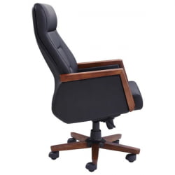 Кресло руководителя ХАВАСАН (ХАВАСАН) Оверлорд ЕКС-770 кожа черное / HAWASAN Overlord EX-770