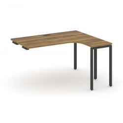 Стол-приставка к опорной тумбе/шкафу (правый) CONCEPT CN.OSAPR-005(R) Сандал Янтарный Антрацит