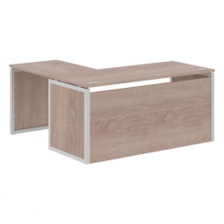 Стол письменный угловой правый XTEN-QP XQPCT 1615H R Дуб Сонома Серый