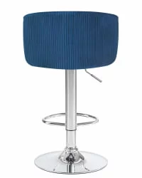 Стул барный DOBRIN DARCY Синий велюр 1922-20