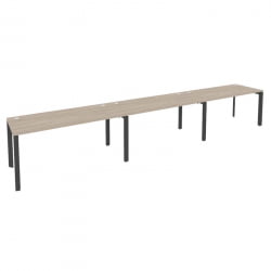 Рабочая станция на П-образном м/к ONIX O.MP-RS-3.4.7 Дуб Аттик/Антрацит