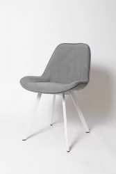 Стул К 21 white Серый (RS26\б)