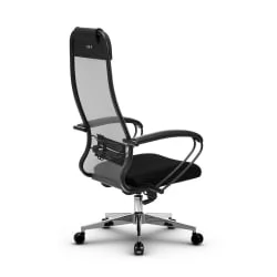 Офисное кресло МЕТТА Комплект 11, Основание 17834 Светло-серый Black