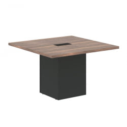 Стол центральный VELION VENEER VRCCT 1212 Американский орех Яшма черная