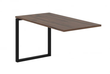 Брифинг-приставка EDIS EQB 1367 Дуб Денвер темный Черный