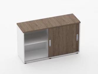 Тумба-купе для рабочего модуля Deka 9.02.125 Дуб Верцаска/Белый