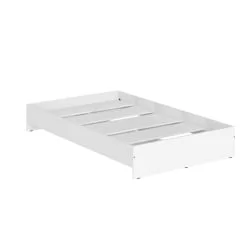 Кровать без изголовья KBW 2012 Белый